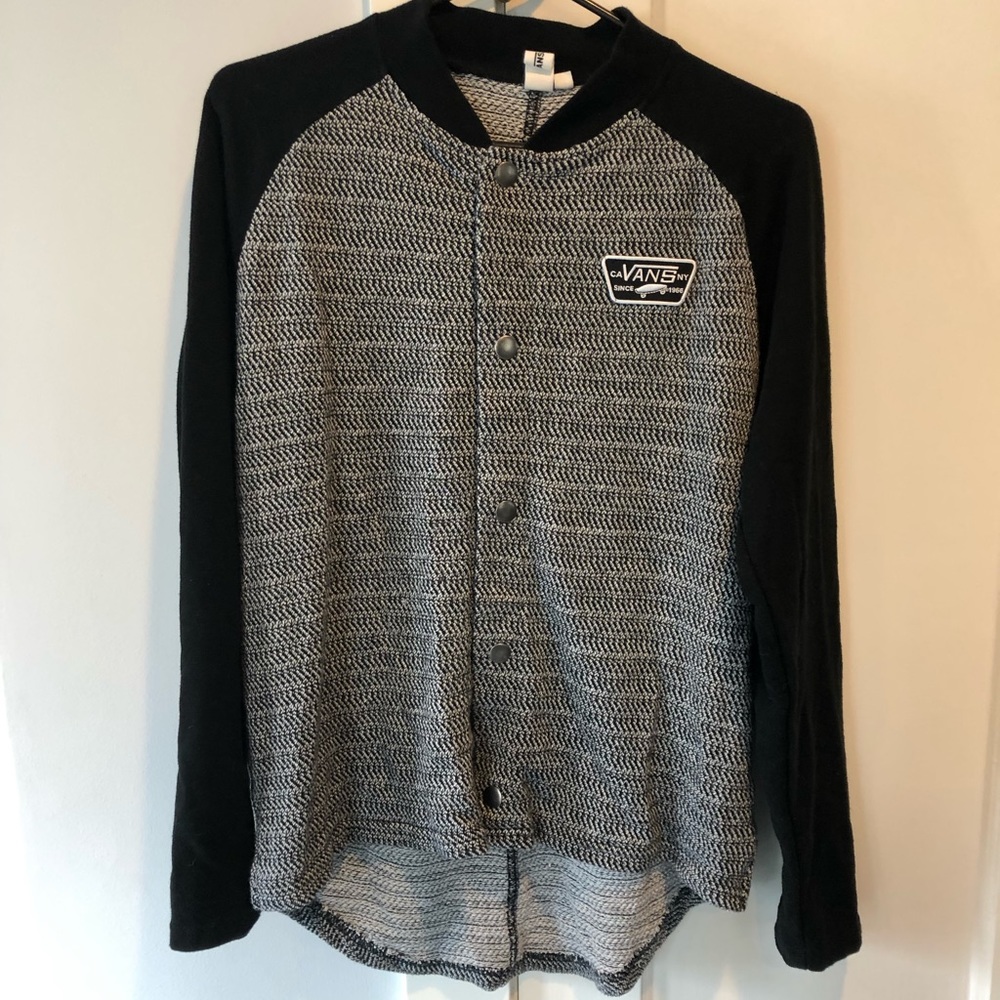 Vans button-up sweater